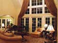 Gathering room in a luxury estate near Nashville