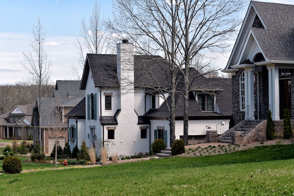 The new custom Hughes-Edwards Builders home is just around the corner from the 2012 Parade of Homes in Kings' Chapel. 