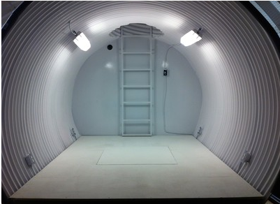 storm shelter underground